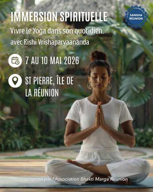 Immersion spirituelle avec Rishi Vrishaparvaananda du 7 au 10 mai 2026