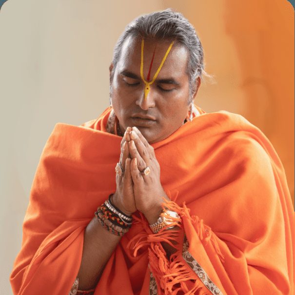 Paramahamsa Vishwananda en prière